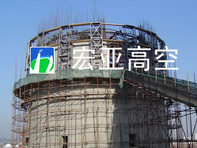 烟气检测平台安装现场
