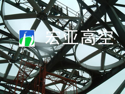 凉水塔盖板安装